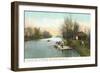 Onandaga Lake Outlet, Syracuse-null-Framed Premium Giclee Print