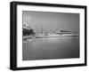 Onasis Yacht Docked near Shore-Philip Gendreau-Framed Photographic Print