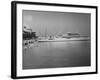 Onasis Yacht Docked near Shore-Philip Gendreau-Framed Photographic Print