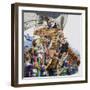 Onboard the Mayflower-null-Framed Giclee Print