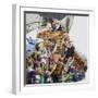 Onboard the Mayflower-null-Framed Giclee Print