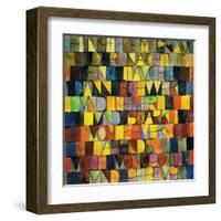 Once Emerged from the Gray of the Night, 1918-Paul Klee-Framed Art Print