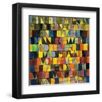 Once Emerged from the Gray of the Night, 1918-Paul Klee-Framed Art Print