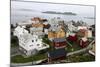 Once Small Fishing Village on Tiny Island of Ona, Now Summer Cabins, Ona, Sandoy, Norway-David Lomax-Mounted Photographic Print