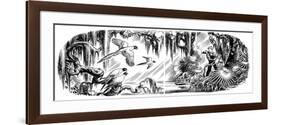 Once There Were Parakeets - Child Life-Alexander Key-Framed Premium Giclee Print