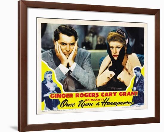 Once Upon a Honeymoon, 1942-null-Framed Art Print