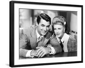 Once Upon a Honeymoon, Cary Grant, Ginger Rogers, 1942-null-Framed Photo