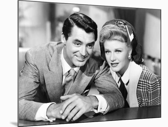 Once Upon a Honeymoon, Cary Grant, Ginger Rogers, 1942-null-Mounted Photo