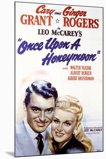 Once Upon a Honeymoon - Movie Poster Reproduction-null-Mounted Photo