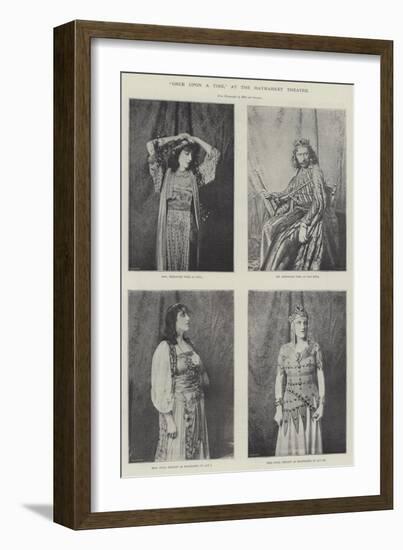 Once Upon a Time, at the Haymarket Theatre-null-Framed Giclee Print