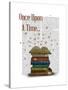 Once Upon a Time Books-Fab Funky-Stretched Canvas