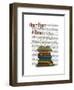 Once Upon a Time Books-Fab Funky-Framed Art Print