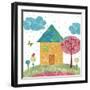 Once Upon a Time House-Bee Sturgis-Framed Art Print