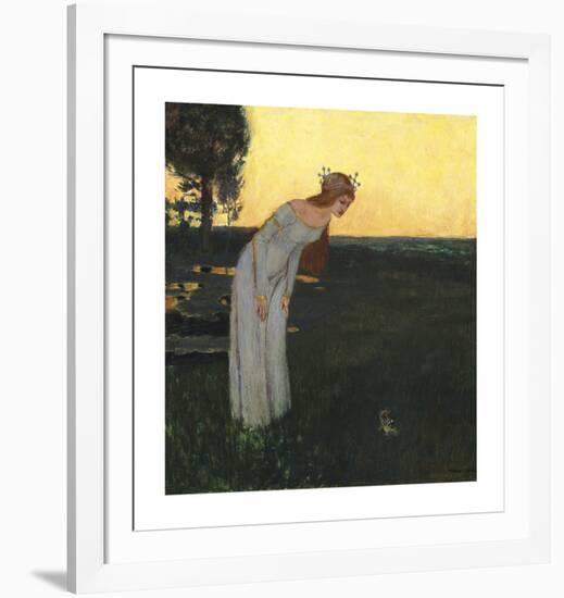 Once Upon a Time in 1891-Franz von Stuck-Framed Premium Giclee Print