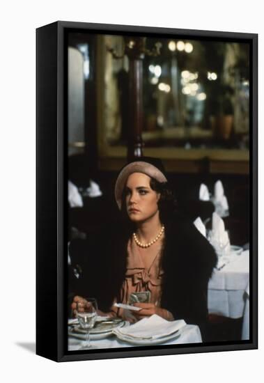 ONCE UPON A TIME IN AMERICA, 1984 directed by SERGIO LEONE Elizabeth McGovern (photo)-null-Framed Stretched Canvas