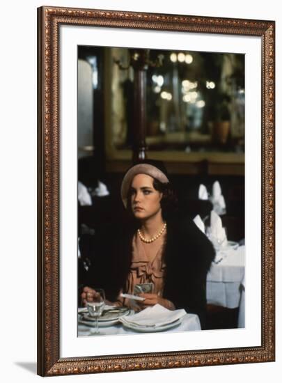 ONCE UPON A TIME IN AMERICA, 1984 directed by SERGIO LEONE Elizabeth McGovern (photo)-null-Framed Photo