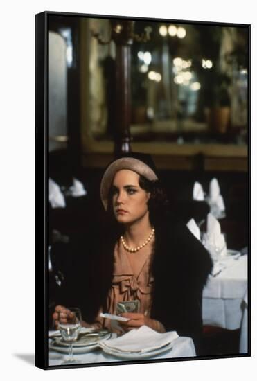 ONCE UPON A TIME IN AMERICA, 1984 directed by SERGIO LEONE Elizabeth McGovern (photo)-null-Framed Stretched Canvas