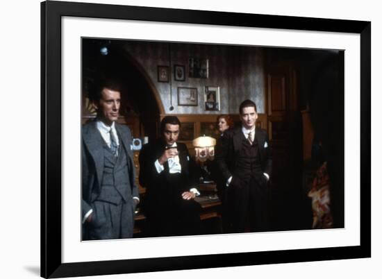 ONCE UPON A TIME IN AMERICA, 1984 directed by SERGIO LEONE James Woods, Robert by Niro (photo)-null-Framed Photo