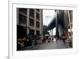 ONCE UPON A TIME IN AMERICA, 1984 directed by SERGIO LEONE (photo)-null-Framed Photo