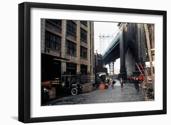 ONCE UPON A TIME IN AMERICA, 1984 directed by SERGIO LEONE (photo)-null-Framed Photo