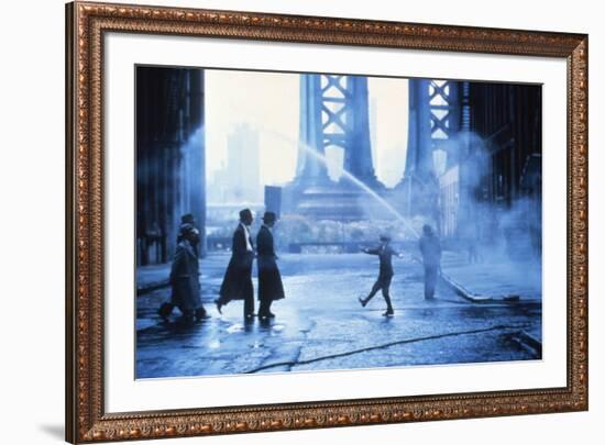 ONCE UPON A TIME IN AMERICA, 1984 directed by SERGIO LEONE (photo)-null-Framed Photo