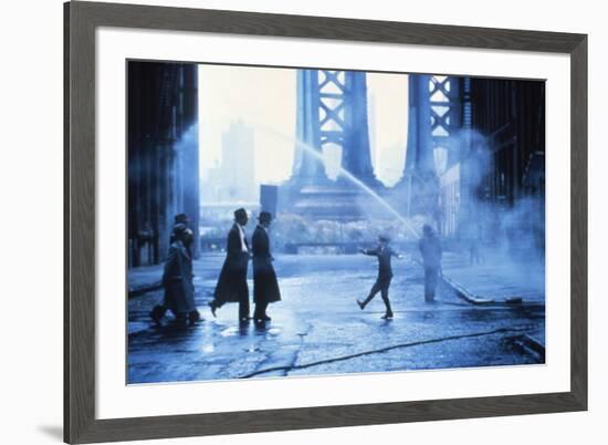 ONCE UPON A TIME IN AMERICA, 1984 directed by SERGIO LEONE (photo)-null-Framed Photo