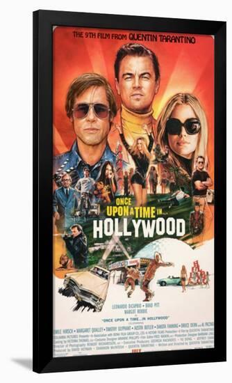 Once Upon A Time in Hollywood-null-Framed Poster