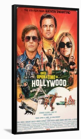 Once Upon A Time in Hollywood-null-Framed Poster