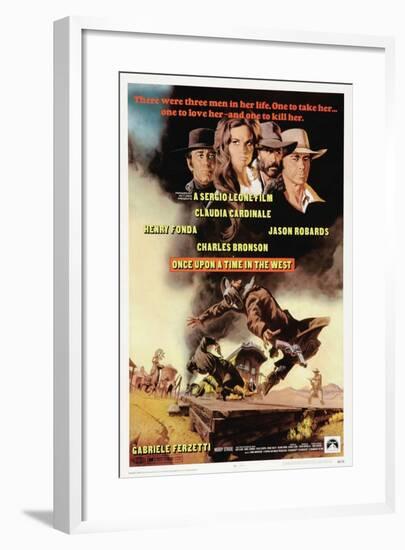 Once Upon a Time In the West, 1968, "C'era Una Volta Il West" Directed by Sergio Leone-null-Framed Giclee Print