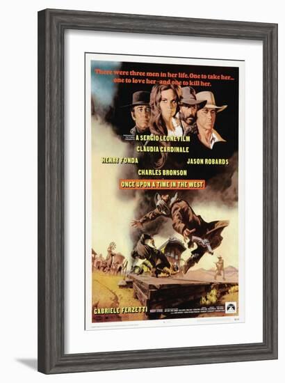 Once Upon a Time In the West, 1968, "C'era Una Volta Il West" Directed by Sergio Leone-null-Framed Giclee Print