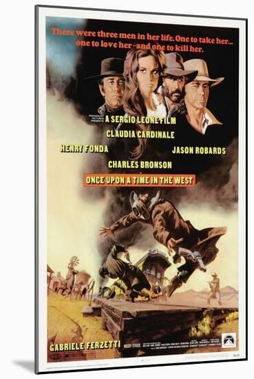 Once Upon a Time In the West, 1968, "C'era Una Volta Il West" Directed by Sergio Leone-null-Mounted Giclee Print