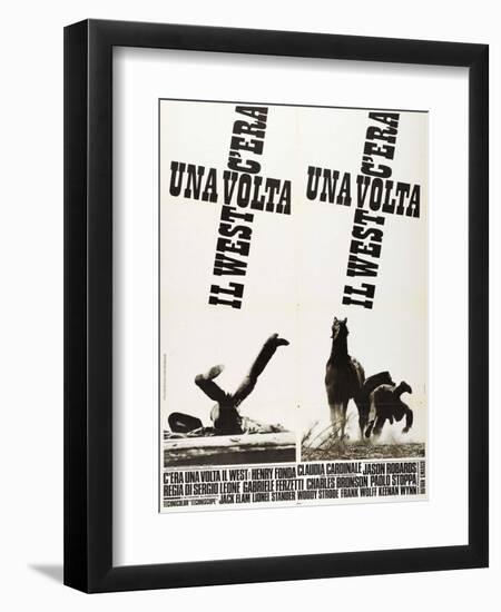 Once Upon a Time In the West, 1968, "C'era Una Volta Il West" Directed by Sergio Leone-null-Framed Giclee Print