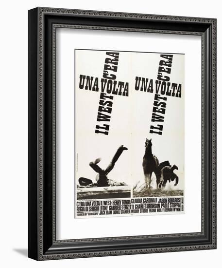 Once Upon a Time In the West, 1968, "C'era Una Volta Il West" Directed by Sergio Leone-null-Framed Giclee Print