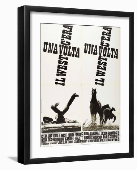 Once Upon a Time In the West, 1968, "C'era Una Volta Il West" Directed by Sergio Leone-null-Framed Giclee Print