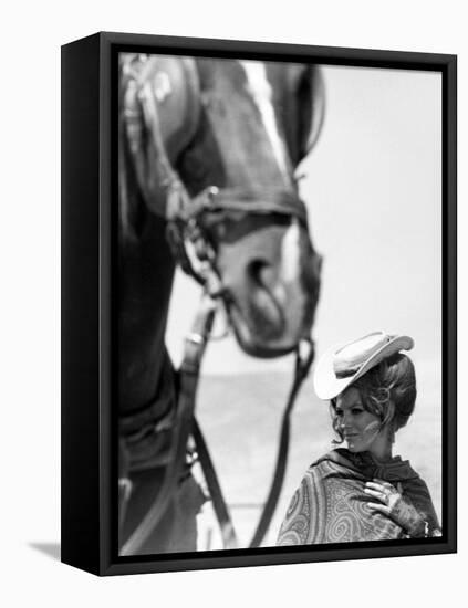 Once Upon a Time in the West, 1968 (C'Era Una Volta Il West)-null-Framed Stretched Canvas