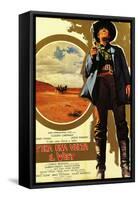 Once Upon a Time in the West, 1968 (C'Era Una Volta Il West)-null-Framed Stretched Canvas