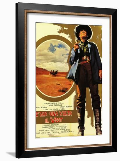 Once Upon a Time in the West, 1968 (C'Era Una Volta Il West)-null-Framed Giclee Print