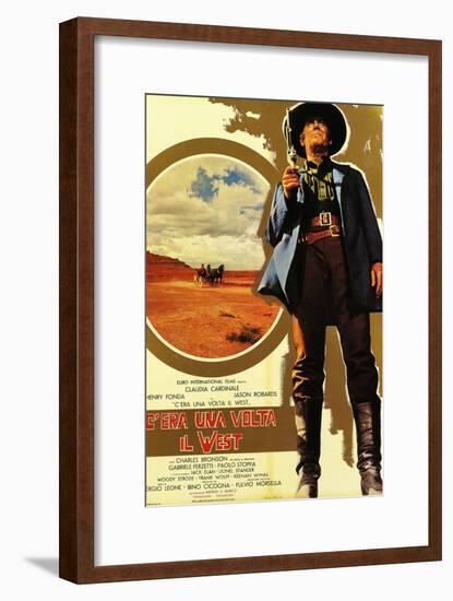 Once Upon a Time in the West, 1968 (C'Era Una Volta Il West)-null-Framed Giclee Print