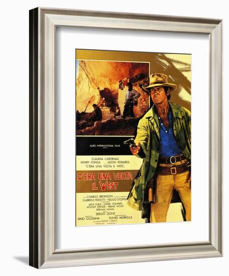 Once Upon a Time in the West, 1968 (C'Era Una Volta Il West)-null-Framed Giclee Print