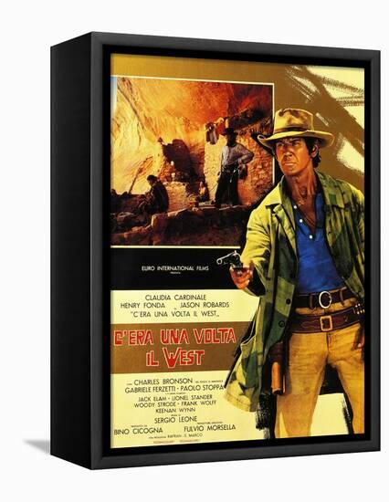 Once Upon a Time in the West, 1968 (C'Era Una Volta Il West)-null-Framed Stretched Canvas