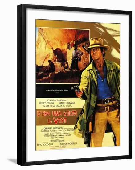 Once Upon a Time in the West, 1968 (C'Era Una Volta Il West)-null-Framed Giclee Print