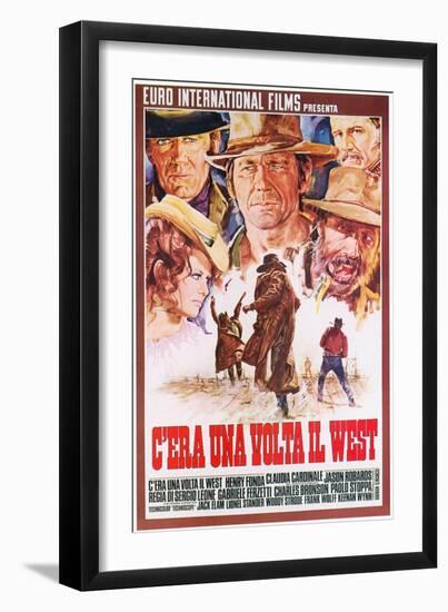 Once Upon a Time in the West, 1968-null-Framed Art Print