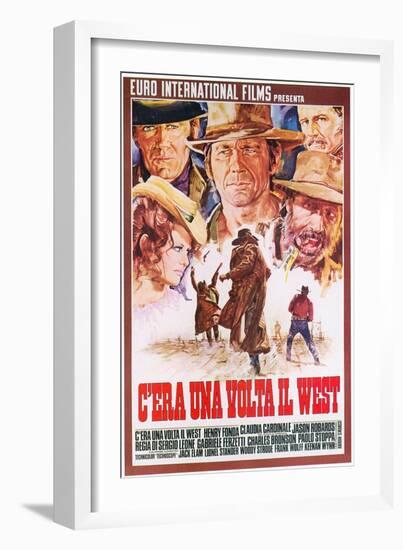 Once Upon a Time in the West, 1968-null-Framed Art Print