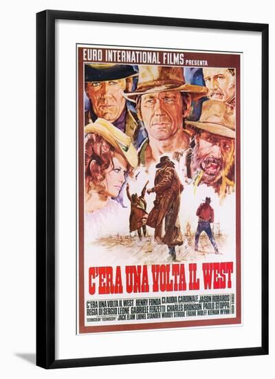 Once Upon a Time in the West, 1968-null-Framed Art Print