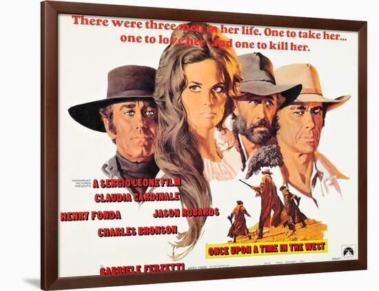 Once Upon a Time in the West, (AKA C'Era Una Volta Il West), 1968-null-Framed Art Print