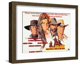 Once Upon a Time in the West, (AKA C'Era Una Volta Il West), 1968-null-Framed Art Print