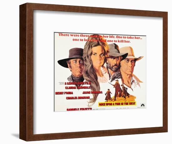 Once Upon a Time in the West, (AKA C'Era Una Volta Il West), 1968-null-Framed Art Print