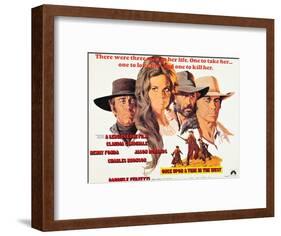 Once Upon a Time in the West, (AKA C'Era Una Volta Il West), 1968-null-Framed Art Print