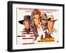 Once Upon a Time in the West, (AKA C'Era Una Volta Il West), 1968-null-Framed Art Print