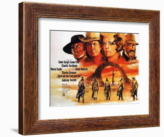 Once Upon a Time in the West, (AKA C'Era Una Volta Il West, Aka Spiel Mir Das Lied Vom Tod), 1968-null-Framed Art Print